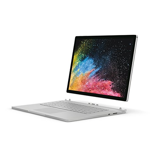 Microsoft Surface Book 2 15' (Intel Core i7, 16GB RAM, 512 GB), Silver